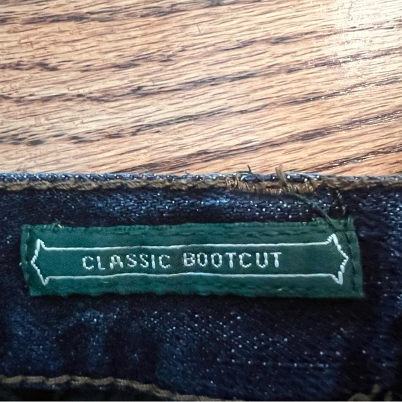 Vintage Lauren Jeans Co. Ralph Lauren Bootcut Jeans – Dark Wash, Size 10 - Picture 3 of 7